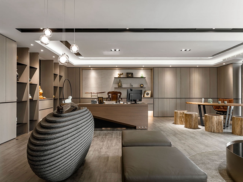 老板辦公室裝修三大要點(diǎn)，辦公室工作區(qū)域的照明設(shè)計(jì)應(yīng)注意哪些？