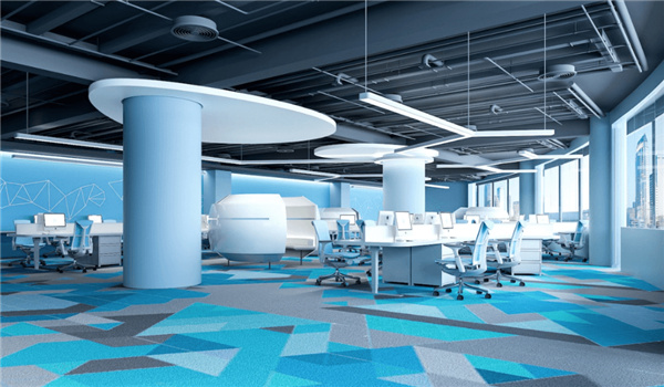 上?？苹蔑L(fēng)辦公室裝修