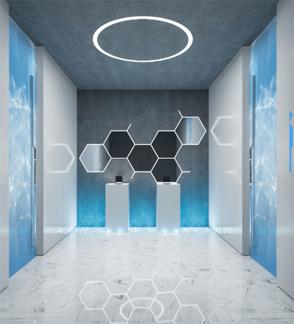 上?？苹蔑L(fēng)辦公室裝修