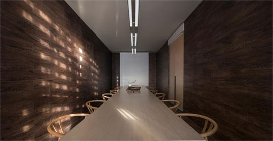 上海禪意極簡辦公室裝修風(fēng)格，